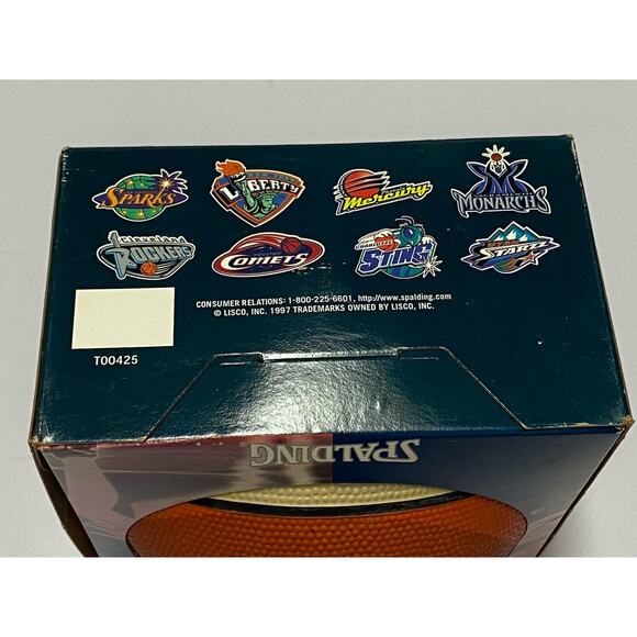 VTG Spalding WNBA MINI Basketball Inaugural Season 1997 - Picture 4 of 5